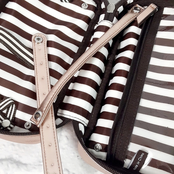 Henry Bendel rose gold leather jewelry case - Picture 10 of 14